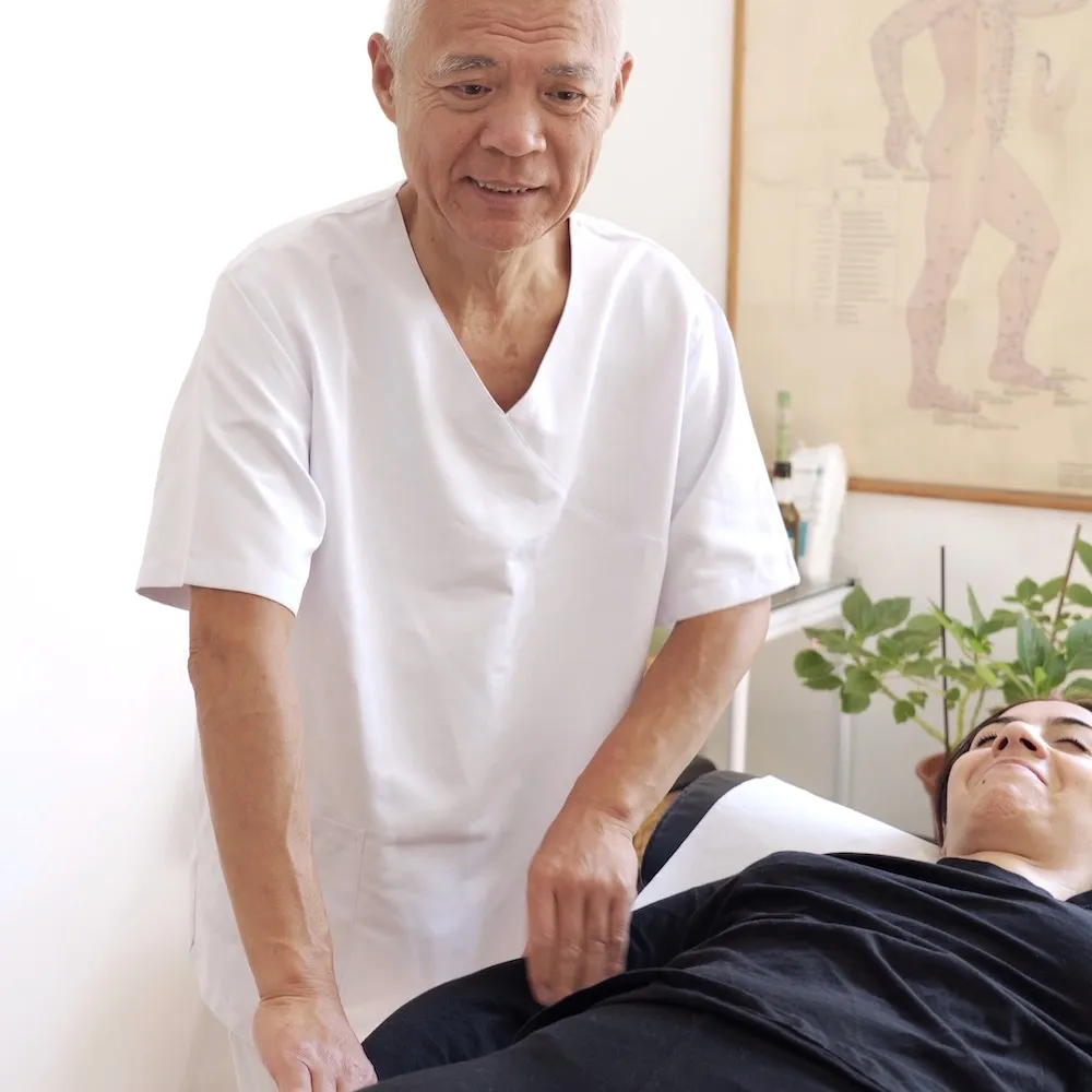Hai Min Zhou durante una práctica, imagen 1